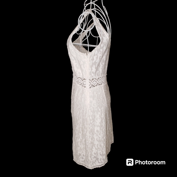 Free People White Lace Daisy Chain Dress Size XS - Picture 3 of 9